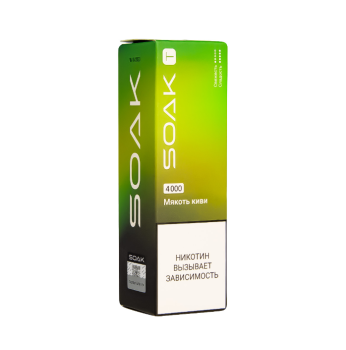 SOAK T Мякоть с киви 4000 затяжек
