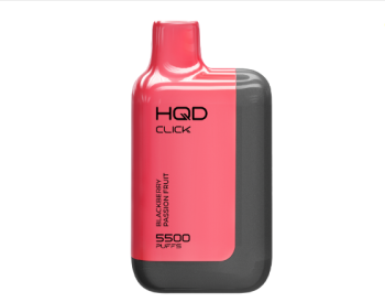 HQD CLICK Устройство + картридж Ежевика Мараккуйя (5500 затяжек)