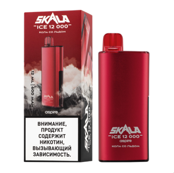 Электронная сигарета SKALA ICE Кола со льдом (12000 затяжек)