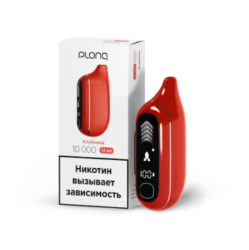PLONQ MAX PRO Клубника (10000 затяжек) 20 мг