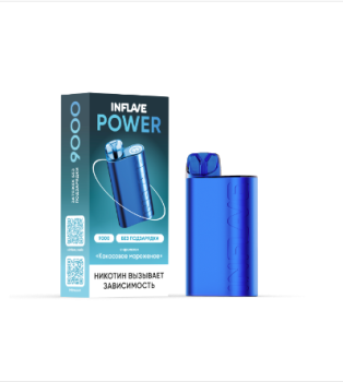 INFLAVE POWER Кокосовое мороженое (9000 затяжек)