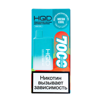 HQD Cuvie BAR Мятная арбузная жвачка (7000 затяжек)