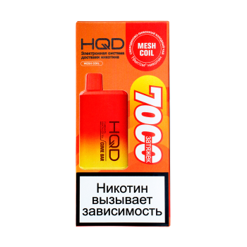 HQD Cuvie BAR Холодный черный чай со смородиной и лимоном (7000 затяжек)