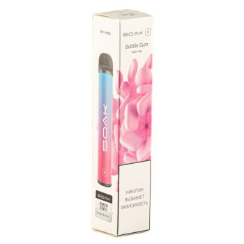 SOAK X Bubble Gum 2200 затяжек