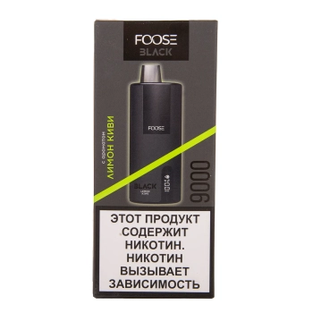 Эл. сиг. FOOSE BLACK 9000 Лимон киви 2%