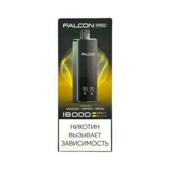 Эл. сиг. FALCON PRO 18000 Ананас Лимон Мята 2%