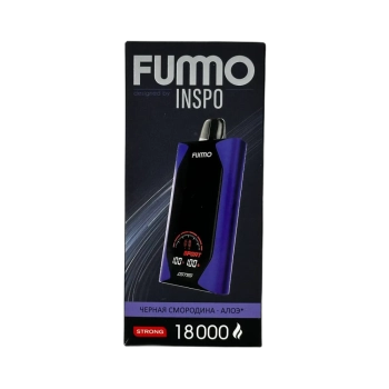 Эл. сиг. FUMMO GTS 18000 Черная смородина алоэ strong 2%