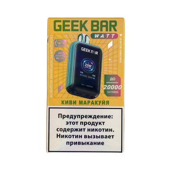 Эл. сиг. GEEK BAR WATT 20000 Киви маракуйя 2 %