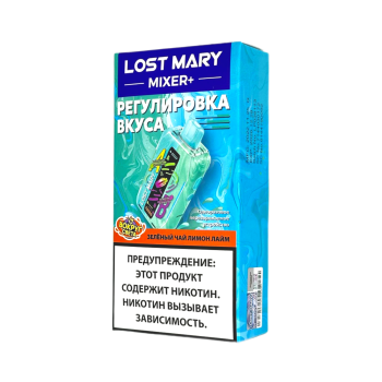 Эл. сиг. LOST MARY MIXER+ 25000 Зел. чай лимон лайм /  Lemon Lime Green Tea 2 %