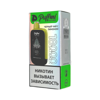 Эл. сиг. PUFFMI DURA 18000 Черный чай с лимоном /Lemon Black Tea 2 %